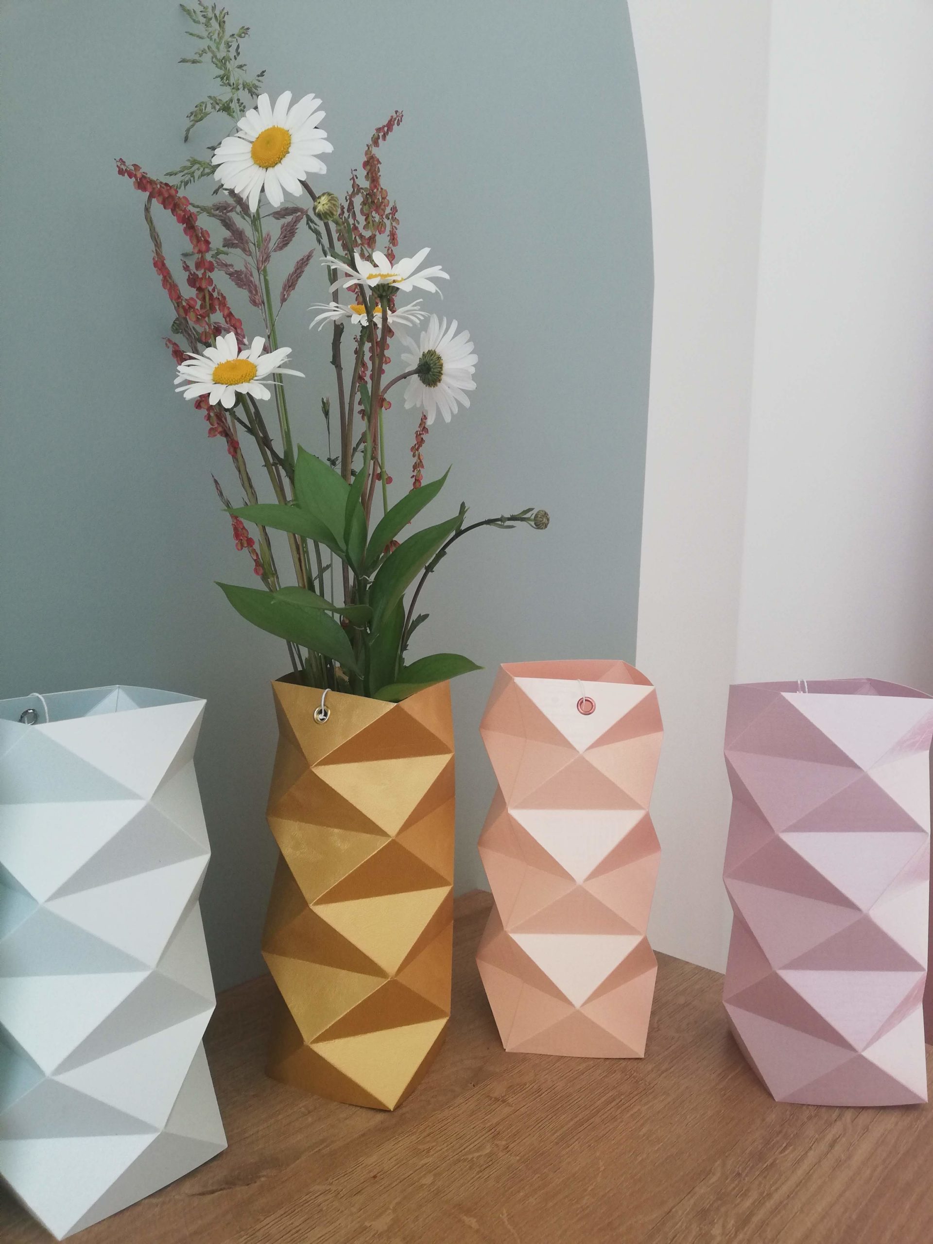 Image de l'évènement Atelier vase en origami